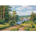Набор для вышивания Алиса 3-13 «Над рекой» 40*30 см