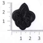 Нашивка кожзам. Y6537 2,7*3 см 7б