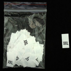 Размерники в пакетике (уп. 200 шт.) «ХXL» белый