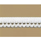 Резинка ажурная 10 мм Блитц DT-04 (уп. 25 м) бел.