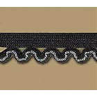 Резинка ажурная 11 мм Блитц DT-06 (уп. 25 м) черн.