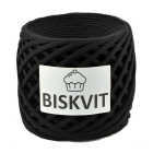 Пряжа Бисквит (Biskvit) (ленточная пряжа) блэк