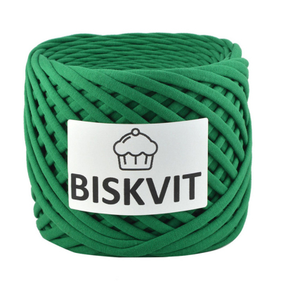 Пряжа Бисквит (Biskvit) (ленточная пряжа) еловый ИМ в интернет-магазине Швейпрофи.рф