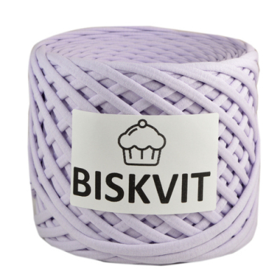 Пряжа Бисквит (Biskvit) (ленточная пряжа) сирень ИМ в интернет-магазине Швейпрофи.рф