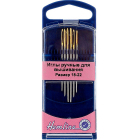 Иглы Hemline 283G №18-22 вышив. с закругл. кончиком