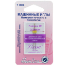 Иглы быт. маш. «Хемлайн» № 80 двойные д/мет. нити 110