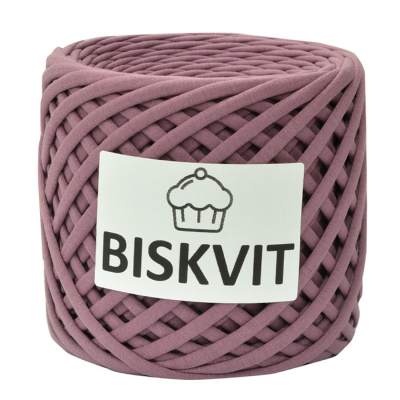 Пряжа Бисквит (Biskvit) (ленточная пряжа) черничный мусс в интернет-магазине Швейпрофи.рф