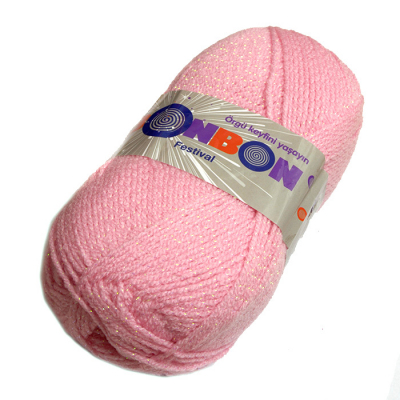 Пряжа Бонбон Фестивал (Bonbon Festival Nako), 100 г / 300 м 98221 розовый в интернет-магазине Швейпрофи.рф