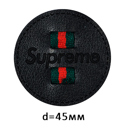 Аппликация пришивная TBY.FX1629 SUPREME 4,5*4,5 см в интернет-магазине Швейпрофи.рф