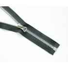 Молния Т5 трактор MaxZipper ТТ  80 см серебро/чёрный 26380
