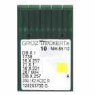 Иглы пром. маш. Groz-Beckert 1738/DBх1 № 85 (уп. 10 шт.) 774752