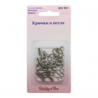 Крючок-петля HP 540901 (8 комп) 676744 10*15 мм никель