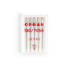 Иглы быт. маш. ORGAN №100  джинс (уп. 5 шт.)