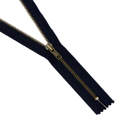 Молния Т5 джинс. авт. MaxZipper. 18 см антик/ 318 т. синий в интернет-магазине Швейпрофи.рф