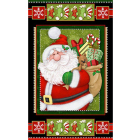 Ткань 60*110 см декоративная  PEPPY 4795  цв 010 красный/зеленый