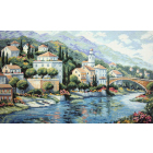 Набор для вышивания Classic Design 4408 «Итальянский пейзаж» 46*29 см