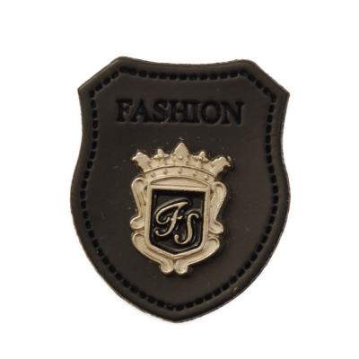Нашивка LA 84 метал. «Fashion» герб с геральдикой 2,7*3,2 см (7б) в интернет-магазине Швейпрофи.рф