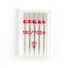 Иглы быт. маш. ORGAN 130/705Н №100  универс. (уп. 5 шт.)
