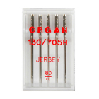 Иглы быт. маш. ORGAN трикотаж Jersey №80 (уп. 5 шт.)