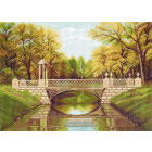 Рисунок на канве МП (37*49 см) 1144 «Очарование осени»