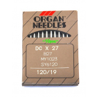 Иглы пром. маш. ORGAN DC*27 №120 (уп. 10 шт.)