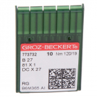 Иглы пром. маш. Groz-Beckert Вх27/DCх27 №120 (уп. 10 шт.) 773732