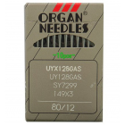 Иглы пром. маш. ORGAN UY*128GAS № 80/12 плоскошов.
