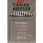 Иглы пром. маш. ORGAN UY*128GAS № 90/14 плоскошов.