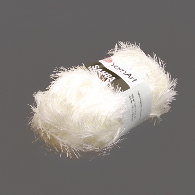 Пряжа Травка (YarnArt Samba), 100 г / 110 м, 0830 молочный в интернет-магазине Швейпрофи.рф
