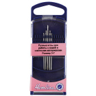 Иглы ручные Hemline 217G.37 для кожи и плотн. тканей №3-7 (наб. 5 шт.)