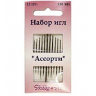 Иглы ручные HP 120101 ассорти (наб. 12 шт.)