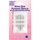 Иглы ручные Hemline 214  для дом. хозяйства  (наб. 12 шт.)