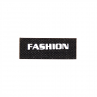 Нашивка LA 94 «Fashion» 1,5*3,5 см черный