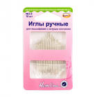 Иглы ручные Hemline 200.39 для вышивания гладью №3-9 (наб. 16 шт.)