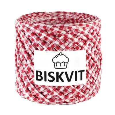 Пряжа Бисквит (Biskvit) (ленточная пряжа) щелкунчик (ЛК) в интернет-магазине Швейпрофи.рф