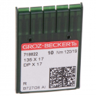 Иглы пром. маш. Groz-Beckert DPх17 № 120 (уп. 10 шт.) 718822