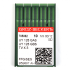 Иглы пром. маш. Groz-Beckert UY 128 GAS SIN (FFG/SES) № 80 (уп. 10 шт.) 705062