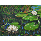 Рисунок на канве МП (24*30 см) 0083 «На пруду»