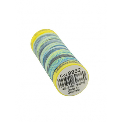 Нитки п/э Гутерман GUTERMAN DECO STITCH №70  70 м мультиколор для декоративных швов 702161 цв.9852 в интернет-магазине Швейпрофи.рф