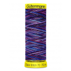 Нитки п/э Гутерман GUTERMAN DECO STITCH №70  70 м мультиколор для декоративных швов 702161 цв.9944