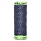 Нитки п/э Гутерман GUTERMAN TOP STITCH №30  30 м для отстрочки 744506 (132013) аспидно-серый 093