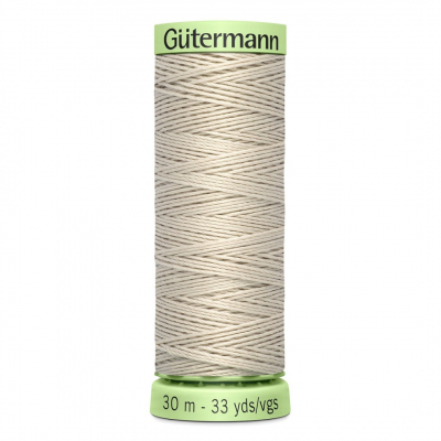 Нитки п/э Гутерман GUTERMAN TOP STITCH №30  30 м для отстрочки 744506 (132013) св.серо-бежевый 299 в интернет-магазине Швейпрофи.рф