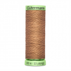 Нитки п/э Гутерман GUTERMAN TOP STITCH №30  30 м для отстрочки 744506 (132013) бежево-горчичный 887