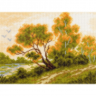 Рисунок на канве МП (28*34 см) 1185 «Золото рассвета»