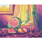 Рисунок на канве МП (33*45 см) 0127 «Натюрморт с арбузом»