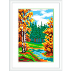 Рисунок на канве М.П. Студия СК-043 «Краски осени» 21*30 см