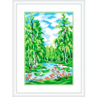 Рисунок на канве М.П. Студия СК-047 «Летнее раздолье» 21*30 см
