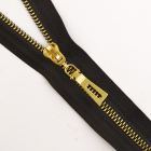 Молния Т5 трактор MaxZipper ТТ2  65 см золото/черный