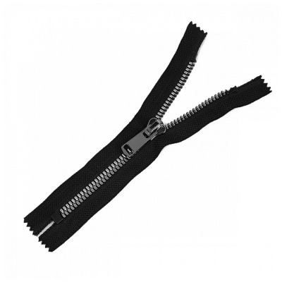 Молния  Т8 трактор MaxZipper ТТ 18 см т. никель/черный в интернет-магазине Швейпрофи.рф