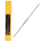 Крючок вязальный Maxwell Gold MAXW.7184 никель 1,4 с золотой головкой